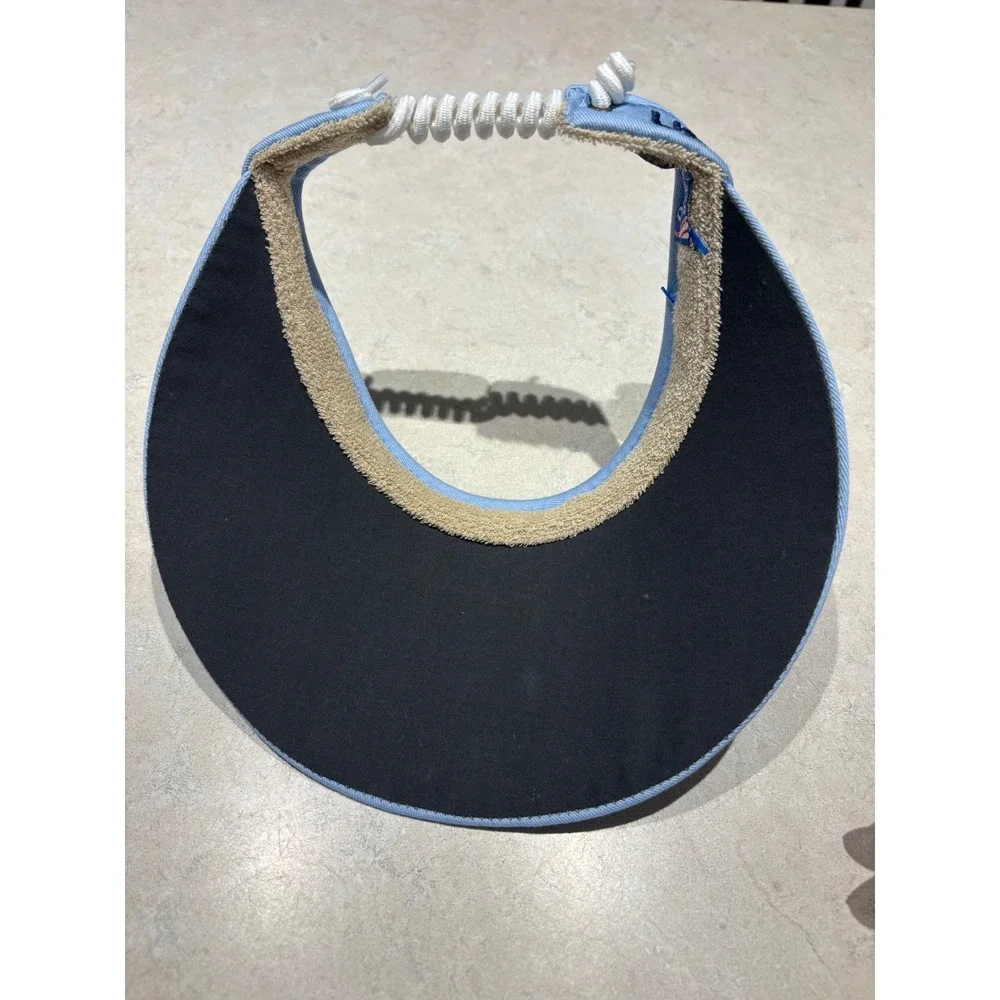2014 US Womens Open Pinehurst No 2 Golf Visor Light Blue Bungee Cord